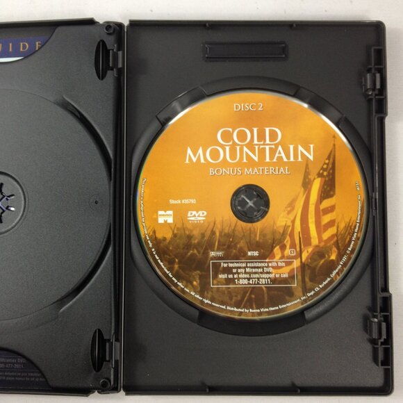 Cold Mountain - 2003 - War/Romance - Rated R - 2 Disc DVD - Used - Picture 4 of 4
